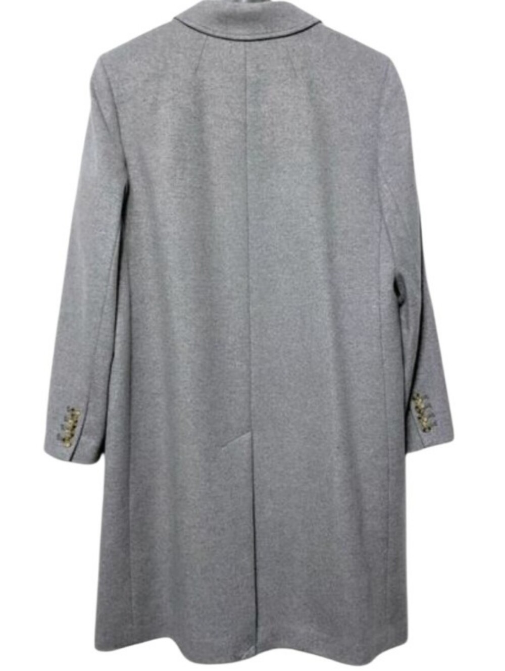 J. Crew Double Breasted Topcoat In Wool Cashmere - Picture 5 of 10
